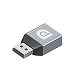 Displayport メス to メス Displayport アダプター 中継アダプター DP1.4 8K@60HZ ウルトラ HD ディスプレイポー 延長端子コネクター(オスメス シルバー, 1個)