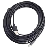KAUMO USB Type-C 電源ケーブル 電源専用コード (Type-C/Type-A) ブラック 8m