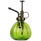 Gespout スプレーボトル ガラス ガラス製スプレーボトル おしゃれ 霧吹きボトル ミストスプレー アンティーク風 多肉植物 観葉植物 掃除 家庭用 水撒き スプレー 水撒き カボチャ型