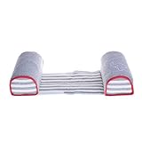 SANDEXICAベビー枕 寝返り防止クッション 赤ちゃん枕 幅の調整可能 寝返り 防止 ベビー 寝姿を正す向き癖対応 向きぐせ防止 クッション 0-3歳 (灰色小象)