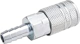 Freeman Z1438IBC .25 in. x .37 in. Industrial Barbed Coupler with Clamp