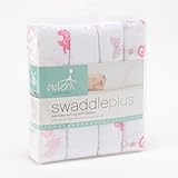 エイデンアンドアネイ Aden + Anais おくるみ 4枚セット swaddlePlus wrap(カラー：girls and swirls) S108【並行輸入】