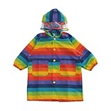 Zazzy Zaps（ザジーザップス） レインコート レインボーアカ 120cm