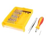 uxcell ドライバーセット　スロットドライバービット　プラスチック製　32点セット