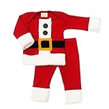 クリスマス　Christmas 児童用　ベビー サンタ キッズ 子供 子供服 七五三 記念日 衣装 サンタクロースカバーオール (100, A)