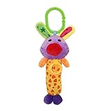 Better babyベビーカー用おもちゃ 赤ちゃんの知育玩具 はじめてにぎにぎおもちゃ リンリンラトル - ウサギ