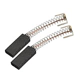 uxcell カーボンブラシ 炭素ブラシ モーター炭素ブラシ　修理部分　普通電動モーター対応　4mm x 8mm x 20 mm 二つセット
