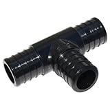 ワット真鍮&チューブ18p-121208 3 /4 x 3 /4 x 1 /2インチポリエステルPex Tシャツ 3/4-Inch x 3/4-Inch x 1/2-Inch UP412A 1