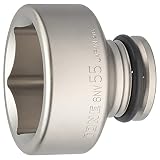 トネ(TONE) インパクト用ソケット 6NV-55 差込角19.0mm(3/4") 二面幅55mm