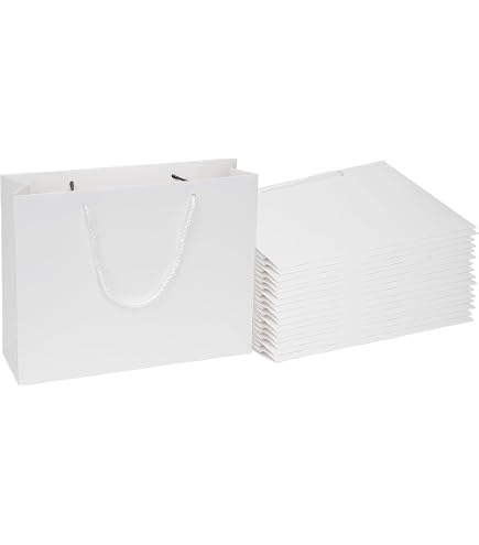 Amazon | ショップバッグ 紙袋 42cm 32cm 13 cm 10 枚 セット ハトメ