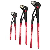 Wiha 32669 Push Button Adjustable Water Pump Pliers Set, 3 Piece by Wiha
