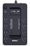 無停電電源装置 常時商用給電 矩形波 550VA/330W