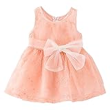 (ポルトプエルト) リボン付 結婚式 ドレス ワンピース 女の子 ガールズ 90㎝ 黄色 白色 桃色 フォーマル 可愛い レース (ピンク)