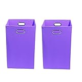 Modern Littles Color Pop Organization Bundle-2 Laundry Bins, Purple by Modern Littles