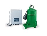 Hydromatic HTS50A1 High-Temperature 1/2 HP Cast Iron Sump Pump [並行輸入品]