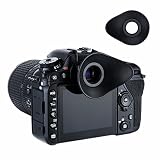 JJC アイカップ Nikon DK-25 DK-24 DK-22 DK-20 DK-21 DK-23 DK-28 アイカップ 互換用 ニコン Nikon D3500 D7500 D7200 D7100 D7000 D5600 D5500 D5300 D5200 D5100 D5000 D3400 D3300 D3200 D750 D610 D600 D300S などのカメラに適用 ブラック