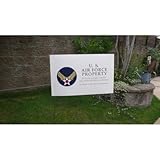 ヤードサイン (U.S.AIR FORCE / エアフォース) PROPERTY SIGN