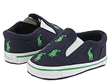 [ラルフローレン] Ralph Lauren Layette Kids ボーイズ Bal Harbour Repeat Soft Sole (Infant/Toddler) シューズ Navy/Gre