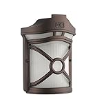 Chloe-Lighting CH22042RB11-OD1 Jansen Transitional 1-Light Outdoor Wall Sconce, 11', Rubbed Bronze [