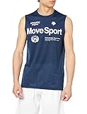 [デサント] Tシャツ ノースリーブシャツ 吸汗速乾 ストレッチ 高通気 トレーニング MOVESPORT メンズ NVM M
