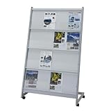 ナカキン パンフレット 4段 アクリルタイプ KPA-A416 代引不可