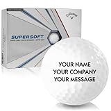 Callaway Golf Supersoft Personalized Golf Balls