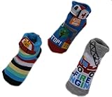 ベビー靴下 ベビーソックス ポップアップ靴下 ソックス 靴下 出産祝い ギフト (乗り物柄)