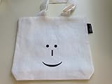 anna petermann アンナ・ペーターマン「スマイリー」トートバッグ/ ホワイト