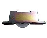 ヨコヅナ 調整戸車14型 ベアリング入ジュラコン車 鉄枠(30mm・平型)(1箱・10個) TEM-0302
