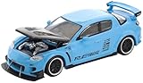 ジェネシスカンパニー (Genesis Company) POP RACE 1/64 マツダ RX-8 RE雨宮 ライトブルー 完成品 PR640270