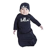 (ベビービーマイン) Baby Be Mine新生児ガウンと帽子のセット US サイズ: Newborn / 0-3 Months