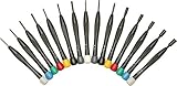 Steelex D4272 15-piece Electronics Screwdriver Set [並行輸入品]