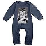 かわいい 幼児 ジョニー デップ ポスター 子供服 コットン Navy Size 18 Months