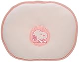西川リビング ドリームリング まくら スヌーピー 柄 19×22cm ピンク