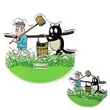 妖怪舎 水木しげる ゆらゆら アクリル フィギュア/アクリルスタンド/アクスタ (河童の三平/三平＆タヌキ)