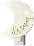 Mud Pie Dream Wooden Night Light Moon [並行輸入品]