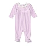 ポロラルフローレン ポニー付 ベロアカバーオール パープル (女の子6～9か月用) 9Mサイズ [並行輸入品]