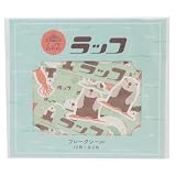 アニマル百貨店[フレークシール]ミニシール/ラッコ どうぶつ