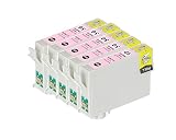 【Ecolink】EPSON エプソン IC6CL50対応 ICLM50 ライトマゼンタ 単品5個セット IC50系 互換インクカートリッジ