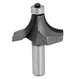 uxcell ボーズ面　ギンナン　コーナー丸めビット　ルータービット　超硬スチール　ハードウェアツール　グレー