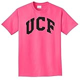 NCAA Central Florida Golden KnightsアーチネオンTシャツ、Xラージ、ネオンピンク