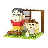 Gooband?LOZ Nanoblock Crayon Shin-chan Collection Compatible Nano Block Parent-child Games Blocks Ch