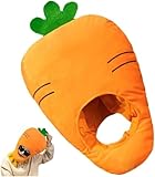 にんじんかぶりもの にんじん かぶりもの コスプレ 野菜 被り物 ハロウィン 仮装 帽子 着ぐるみ コスチューム 小物 かわいい ふわふわ 面白い パーティー 小道具