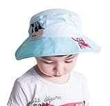 (ピーキー)Peigeeベビー用ハット つば広 赤ちゃんキャップ サファリハット キッズ 帽子 子供サンバイザー フィッシャーマンハット カニ 蟹 動物 花柄 女の子 男の子 男女児 紫外線 UVカッ