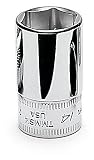 Snap-on (スナップオン) 1/4 差し込み 6角 セミディープ ソケット 13mm TMMS 13 [並行輸入品]