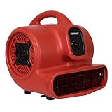 XPower X-400 1/4 HP 3 Speeds Professional Air Mover Floor Carpet Dryer Blower [並行輸入品]