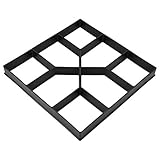 40 * 40 舗装金型 石畳 型枠　ガーデニング モールド　レンガ DIYガーデニング PP製　金型　鋳型　成形セメント　床　庭レンガ　遊歩道/景観コンクリート/遊園地歩道などに装飾　