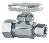 Plumb Craft 7330900LF 1/2-Inch by 3/8-Inch Low Lead Straight Valve by Plumb Craft