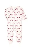 Kate Quinn Organic Classic Footie, Pink Essentials, 3-6M (Elephant) Color: Elephant Size: 3-6 Months