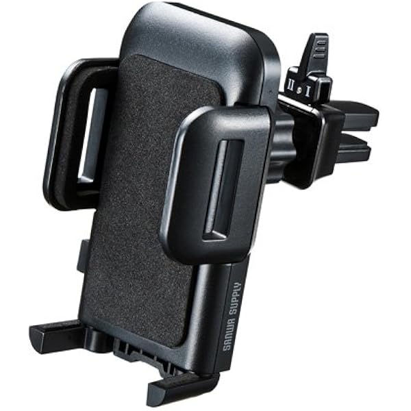 Amazon Co Jp サンワサプライ 車載ホルダー エアコン吹き出し口用 Car Hld10bk 車 バイク